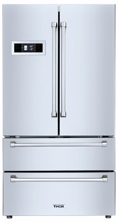 THOR 36 inch Refrigerator with French Doors