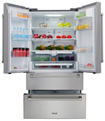 THOR 36 inch Refrigerator with French Doors and Two freezer drawers