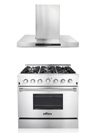 THOR stainless steel range hood for THOR stoves